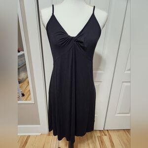 American Eagle Outfitters Black Cotton Dress